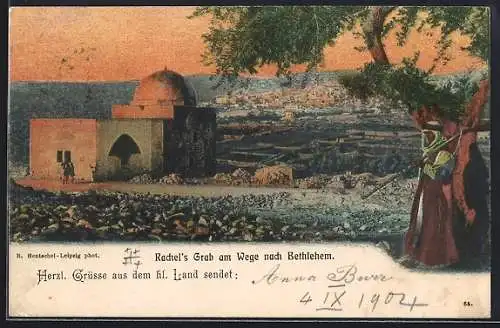 AK Israel, Rachels Grab am Wege nach Bethlehem