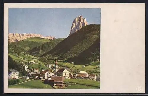 AK St. Ulrich in Gröden, Totalansicht
