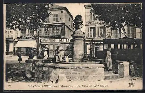 AK Montivilliers, la Fontaine