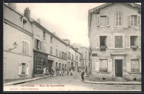 AK La Frette, Rue de Cormeilles