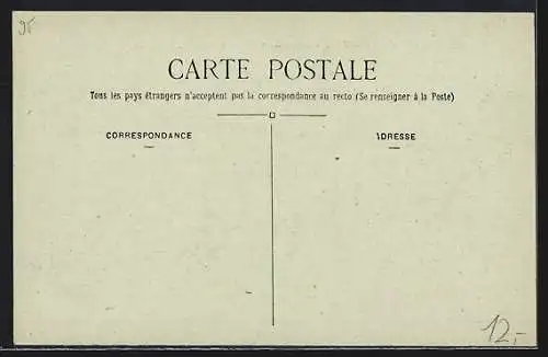 AK Le Thillay, La Rue des Écoles, Strassenpartie