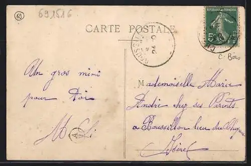 AK Chessy-les-Mines, Rue Centrale