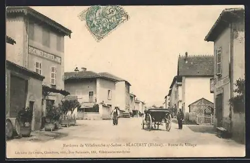 AK Blaceret, Route du Village