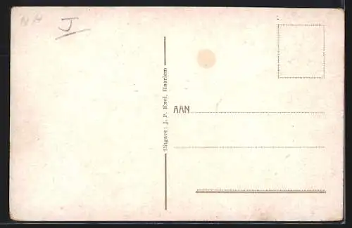 AK Haarlem, Haarlmmerhout, Strassenbahn