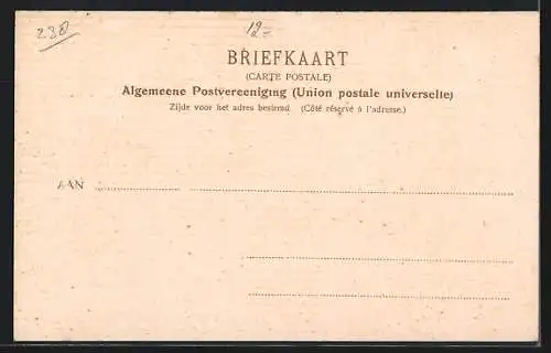 AK Haarlem, Wilsonsbrug, Strassenbahn