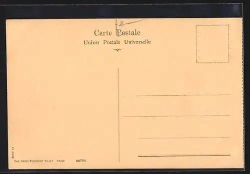 AK Heliopolis, Une Rue, Strassenbahn