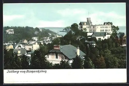 AK Hamburg-Blankenese, Süllberg vom Bismarckstein