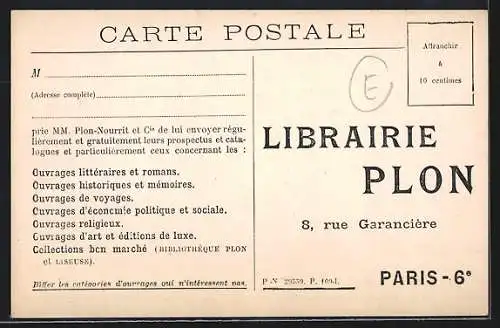 AK Paris, Imprimerie Plon, Ateliers de composition d'impression et de brochage
