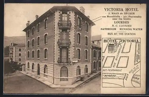 AK Lourdes, Victoria Hôtel