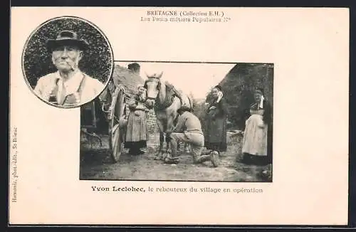 AK Bretagne, Yvon Leclohec, le rebouteux du village en opération