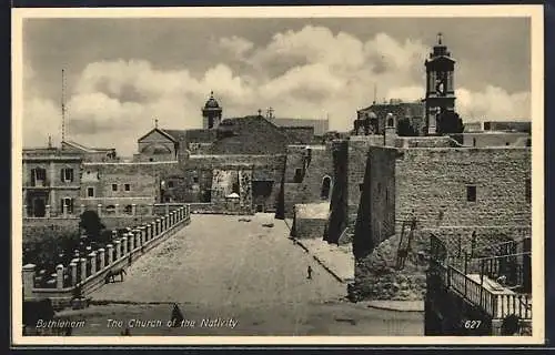 AK Bethlehem, Strassenpartie an der Geburtskirche