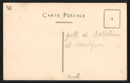 Foto-AK Betlehem, Geburtskirche, Strassenpartie