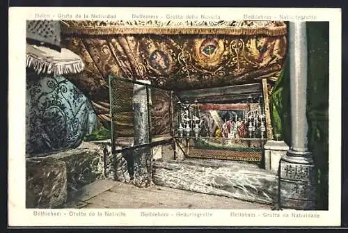 AK Béthlehem, Grotte de la Nativité