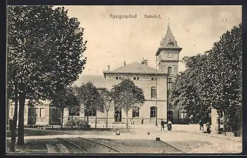 AK Saargemünd, Bahnhof
