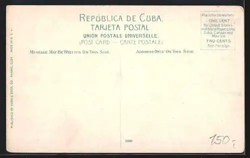 AK Cuba, Delivering Water to Residences, Büffel ziehen Karren