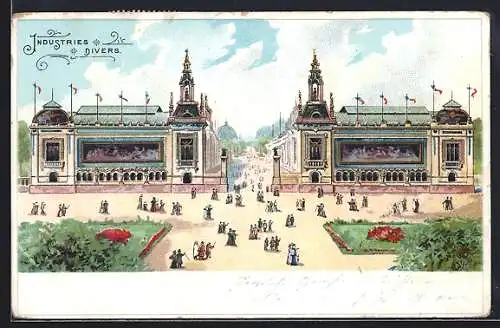 Lithographie Paris, Exposition universelle de 1900, Verschiedene Industrien