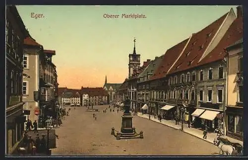 AK Eger, Oberer Marktplatz
