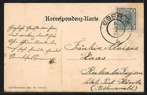 AK Eger, Oberer Marktplatz
