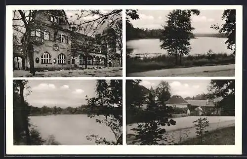 AK Berlin-Grunewald, Hotel-Restaurant Forsthaus Paulshorn am Jagdschloss Grunewald