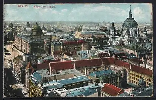 AK Berlin, Blick vom Rathaus