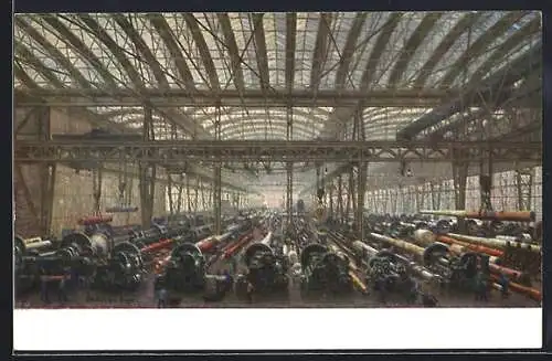 AK Essen, Fried. Krupp AG, Gussstahlfabrik, Kanonenwerkstatt XI
