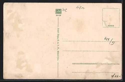 AK Oppau, Explosion 21. September 1921, zerstörte Wohnhäuser