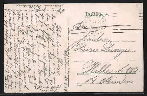 AK Minden i. W., Überführung des Rhein-Weser-Elbkanals