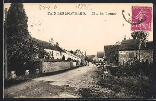 AK Fain-les-Montbard, Coté des Laumes