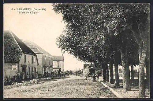 AK Esbarres, Place de l'Église