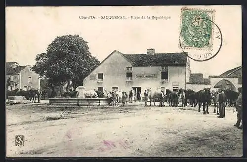 AK Sacquenay, Place de la République