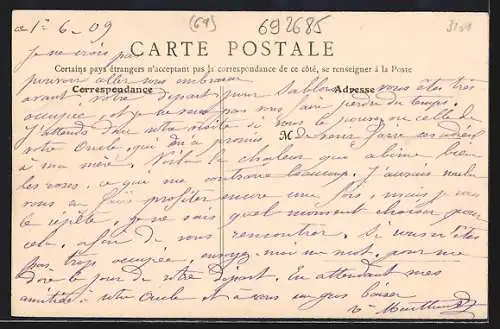 AK Saint-Fons, Rue Carnot, Strassenpartie mit Geschäften