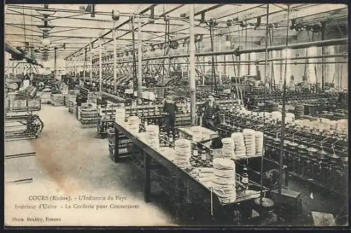 AK Cours, Intérieur d`Usine, La Corderie pour Couvertures