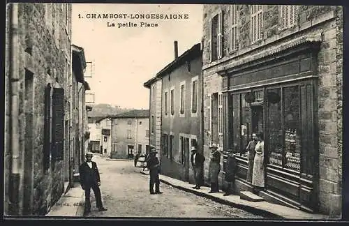 AK Chambost-Longessaigne, La petite Place