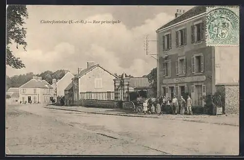 AK Clairefontaine, Rue Principale, Ortspartie