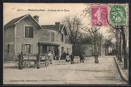 AK Malesherbes, Avenue de la Gare