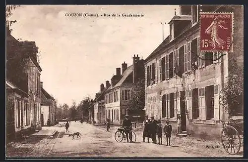 AK Gouzon, Rue de la Gendarmerie