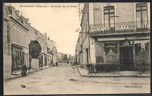AK Boussac /Creuse, Avenue de la Gare