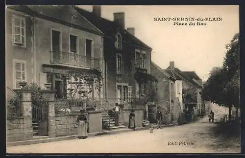 AK Saint-Sernin-du-Plain, Place du Bas