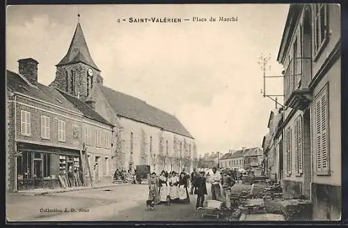 AK Saint-Valérien, Place du Marché
