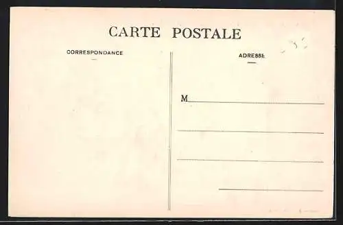 AK Quarre-les-Tombes, Hotel de la Poste