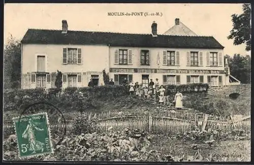 AK Moulin-du-Pont, Epicerie Henry Mercerie vins Billard Bar