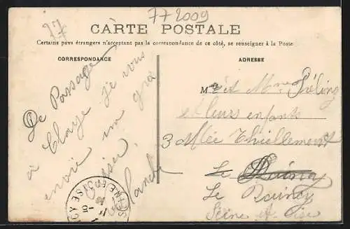 AK Claye-Souilly, Montée du Canal et Grande-Rue