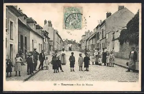 AK Tournan, Rue de Meaux