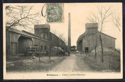 AK Puiseaux, Usine à acide sulfurique