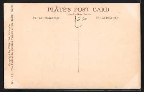 AK Colombo, The Esplanade, showing Temple of the Tooth, Kandy