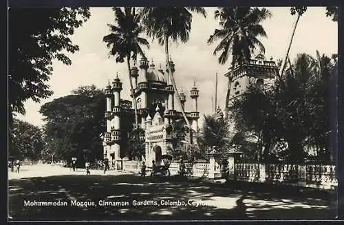 AK Colombo, Mohammedan Mosque, Cinnamon Gardens