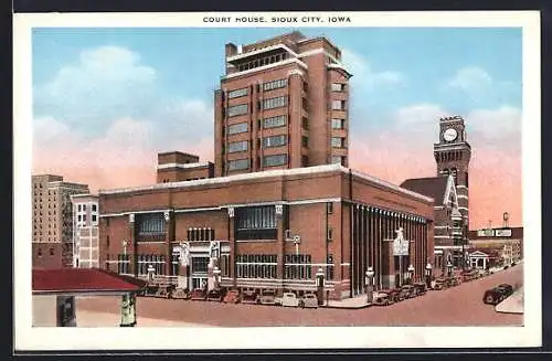 AK Sioux City, IA, Court House, total view