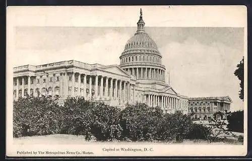 AK Washington D.C., Capitol at Washingtom, total view