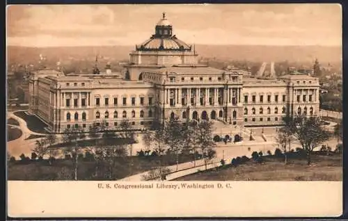 AK Washington D.C., U. S. Congressional Library