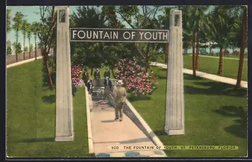 AK St. Petersburg, FL, The Fountain of Youth